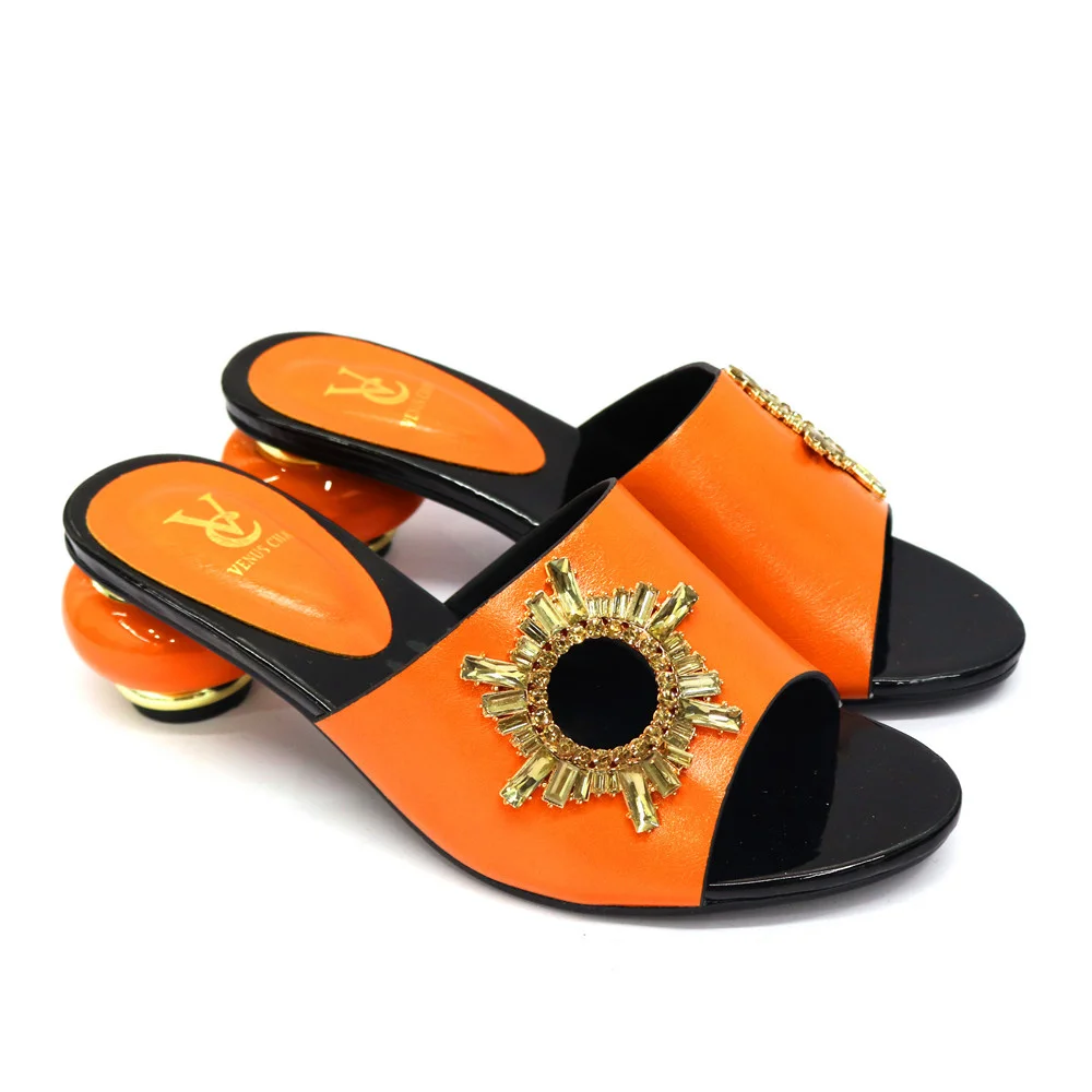 

African shoes women high heel shoes latest high quality nigerian shoe for party