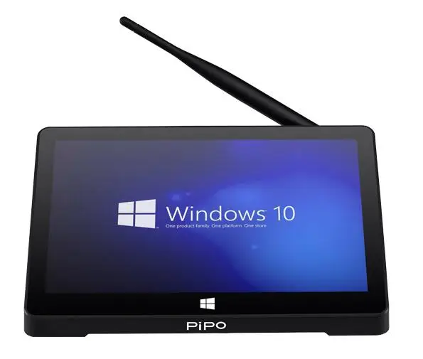

New Pipo X9S Win 10 Mini PC Intel Cherry trail Z8300 Quad Core 4G/64G 2G/32G Smart TV Box 8.9 1920*1080P touch screen Tablet