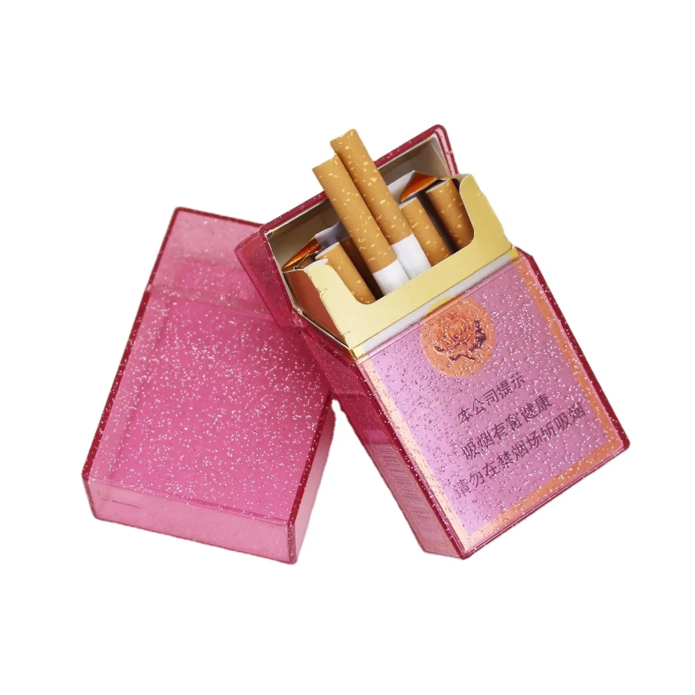 
Popular Bling Bling Plastic Cigarette Case 