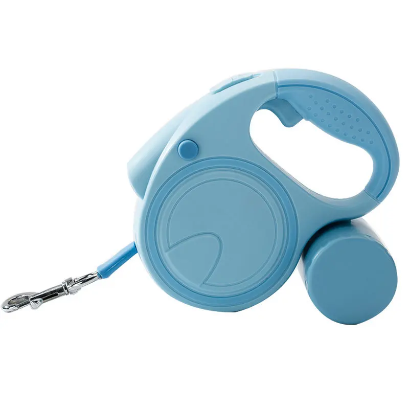 

Factory Price Wholesale Multifunctional Retractable Nylon Dog Collar And Leash With Light