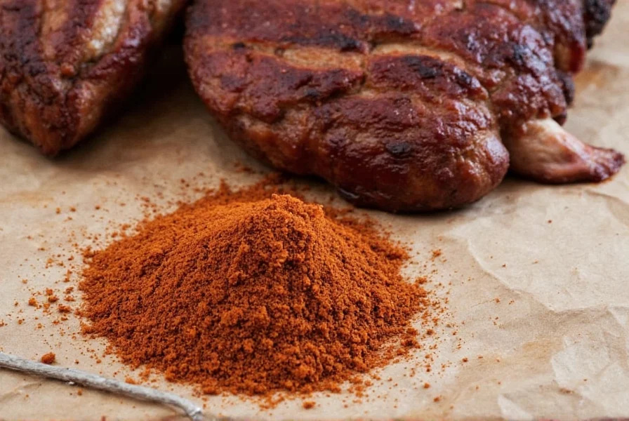 Memphis Ribs coated in dry Memphis rub