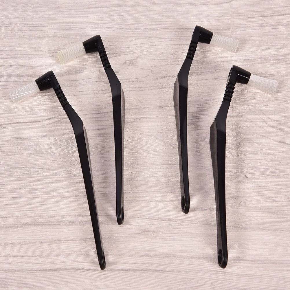 

Black 22cm Handle Natural Bristles Dusting Espresso Brush Coffee Grinder Machine Cleaning Brush For Barista