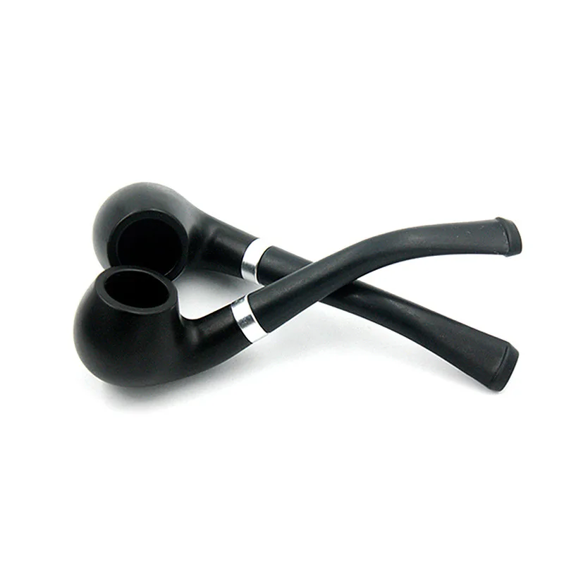 

Colorful Cigarettes Smoking Pipe Filter Made of Plastic and Metal Aluminum Tobacco Herb Pipes