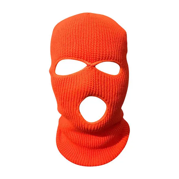 

Custom logo embroidered wool ski mask wholesale ski mask, 8 available colors