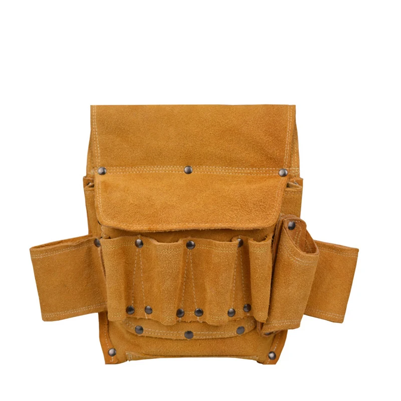 
Factory Hot outdoor leather tool belt bag canvas pouch edc organizer for quality buyer 