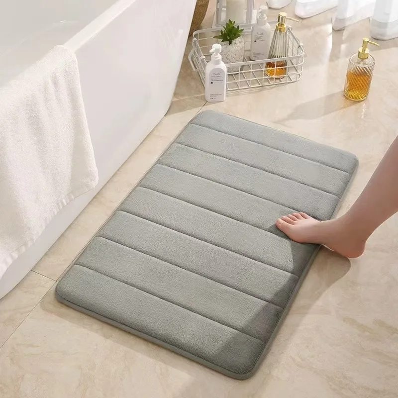 Non-Slip Machine Washable Bathroom Rug Set Bathroom Set Bathroom China Bath Set Rug