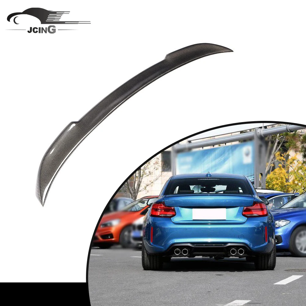 

Carbon Fiber Rear WingTrunk Spoiler Lip for BMW F22 F87 M2 2014-2019