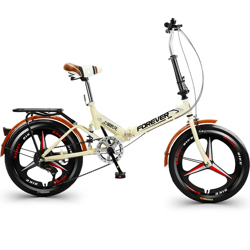 

FOREVER newly designed 20-inch variable speed folding shock-absorbing bicycle folding bicycle for sale