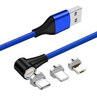 

90 Degree Design For Playing Games And Mobile Game Magnetic USB Cable