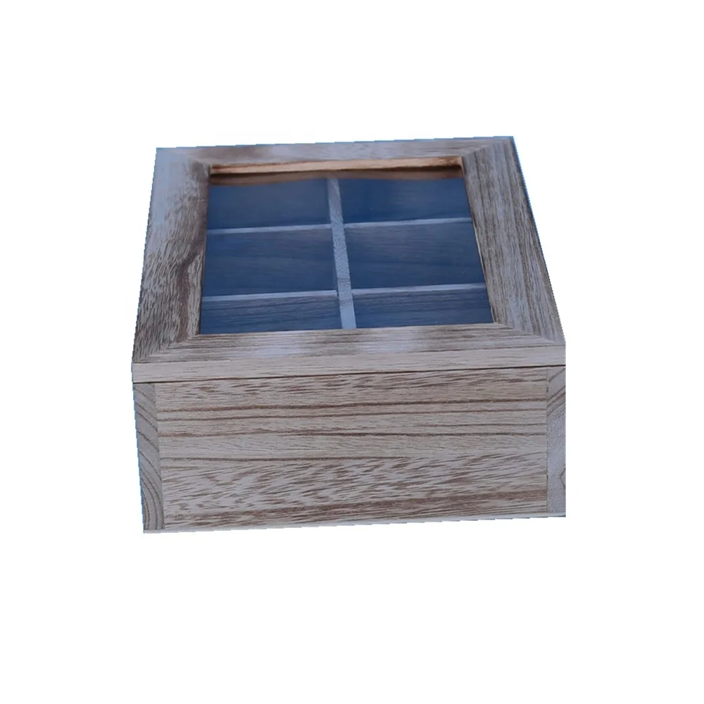 
Masala Box DabbaLock Wooden Spice Rack ContainerUtility Box Hand Crafted Square Spice Box 