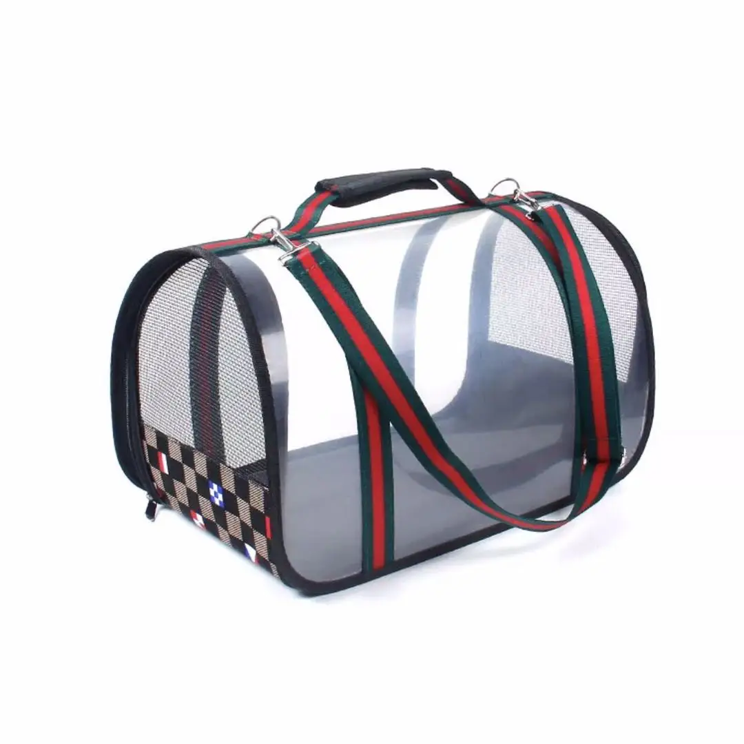 

Comfortable Breathable Portable Foldable Transparent Pet Dog Cat Car Bag