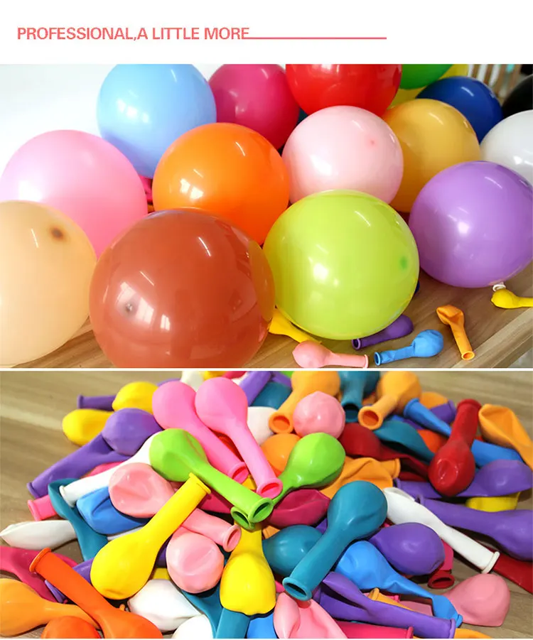 Factory direct selling party decoration balloon Matte latex balloon for birthday party