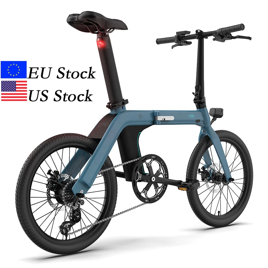 

USA Europe warehouse ebike Fiido D11 Folding Electric Bike 20 inch 11.6AH 36V e Bike 250w Electric Bike 2021