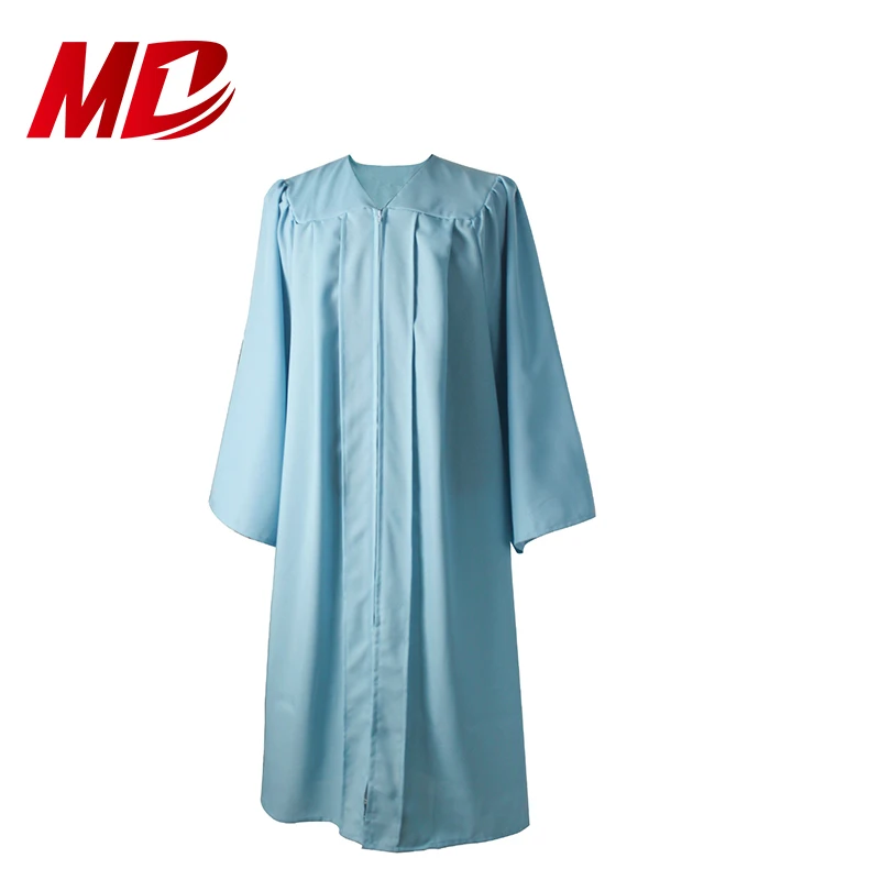 
Economy Bachelor Graduation Cap and Gown Matte Sky Blue 