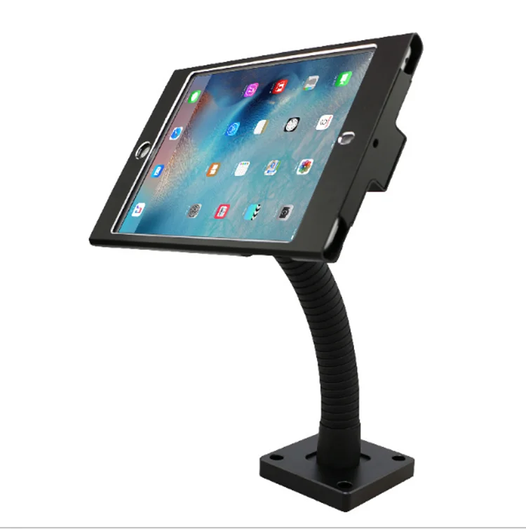 

Shenzhen 2021 best selling retail store anti-theft security tablet wall mount lock stand for iPad mini, Silvery black