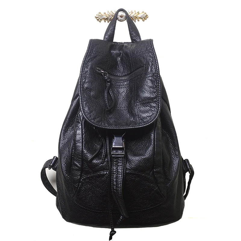 

outdoor fashion women student backpack wholesale kids girls 2021 leather large school bag