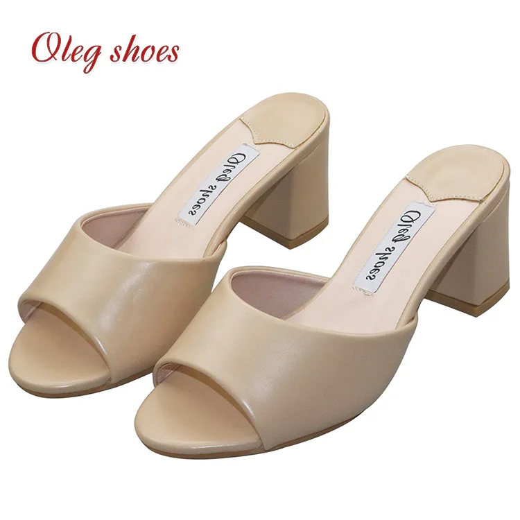 

Cheap wholesale guangzhou Low heel slippers for women, Customer settings
