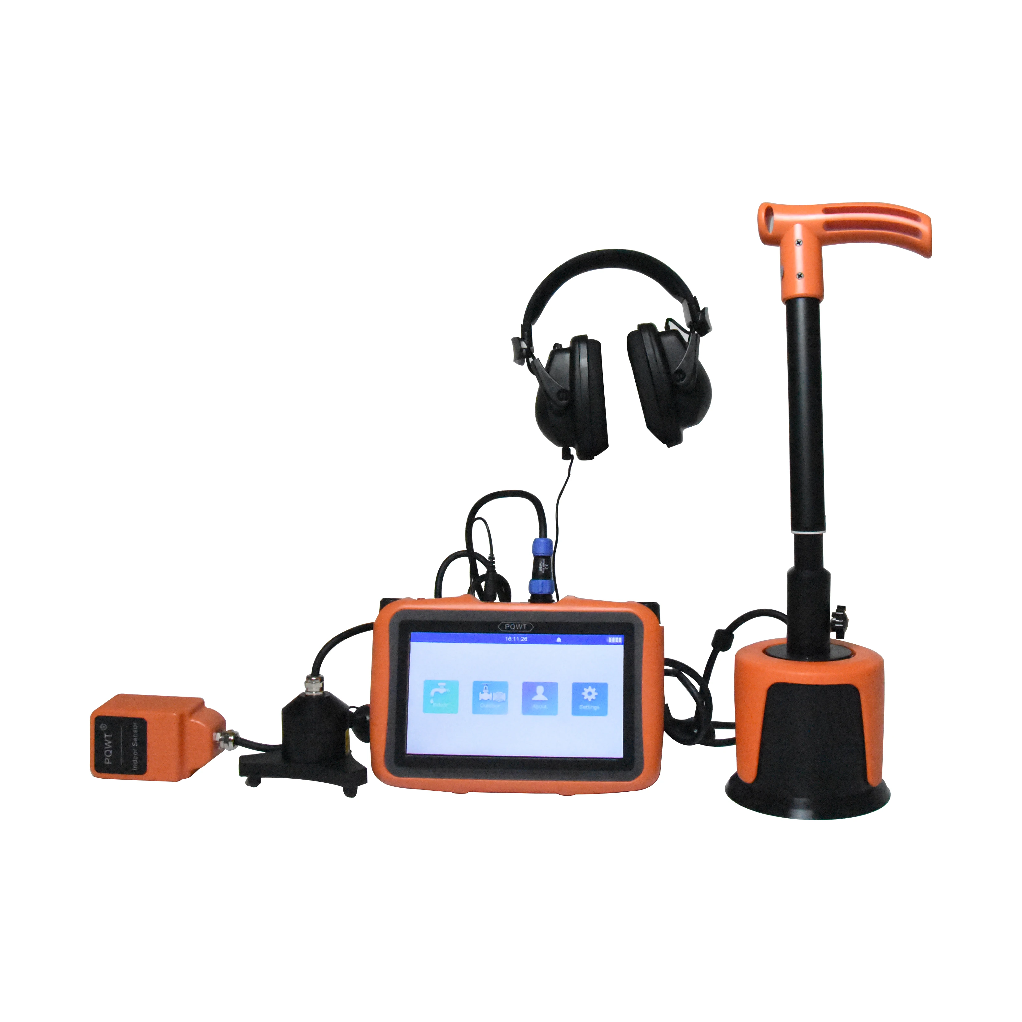 

PQWT-L5000 High Accuracy Depth ground pipe web leakage detection leakpoint Pinpointing finder ultrasonic device equipment new!!!