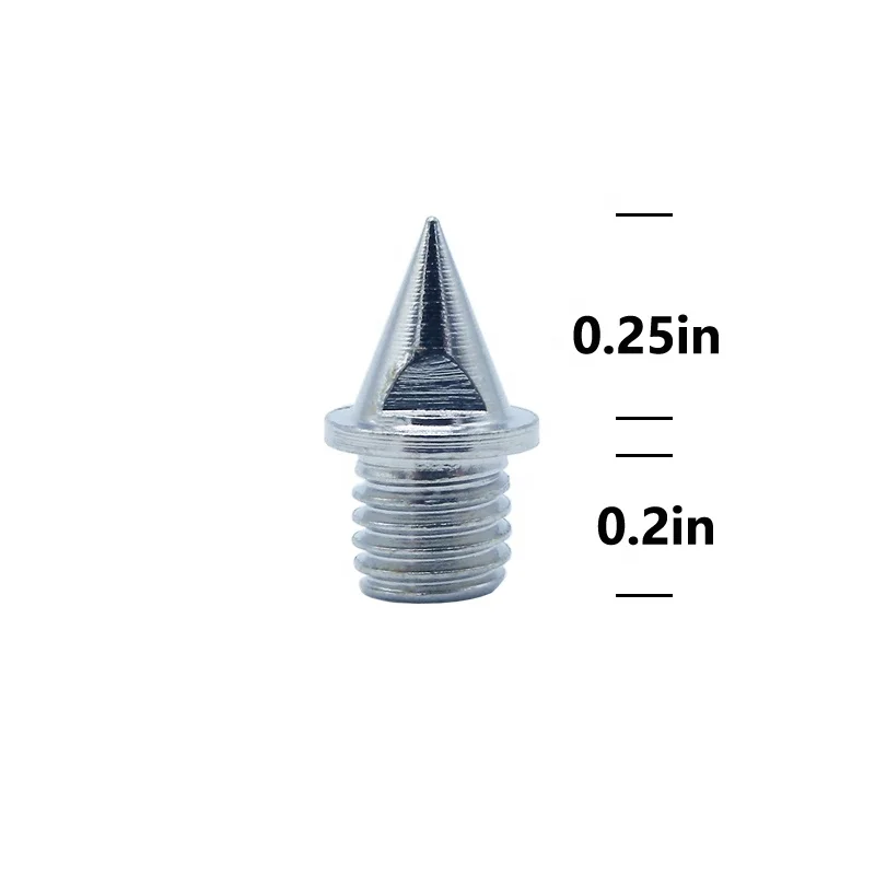 

Track and Field Spikes 1/4" Length Super sharp Shoe Spikes replacement track spikes for Track Sprint Cross Country
