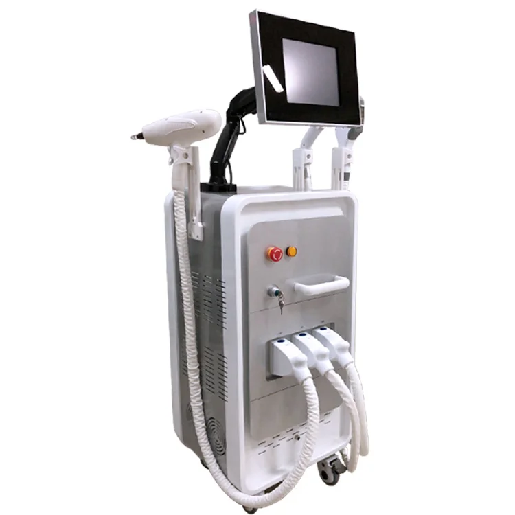 

CE Approved All in One Best IPL ND YAG RF Laser Hair Removal Machine