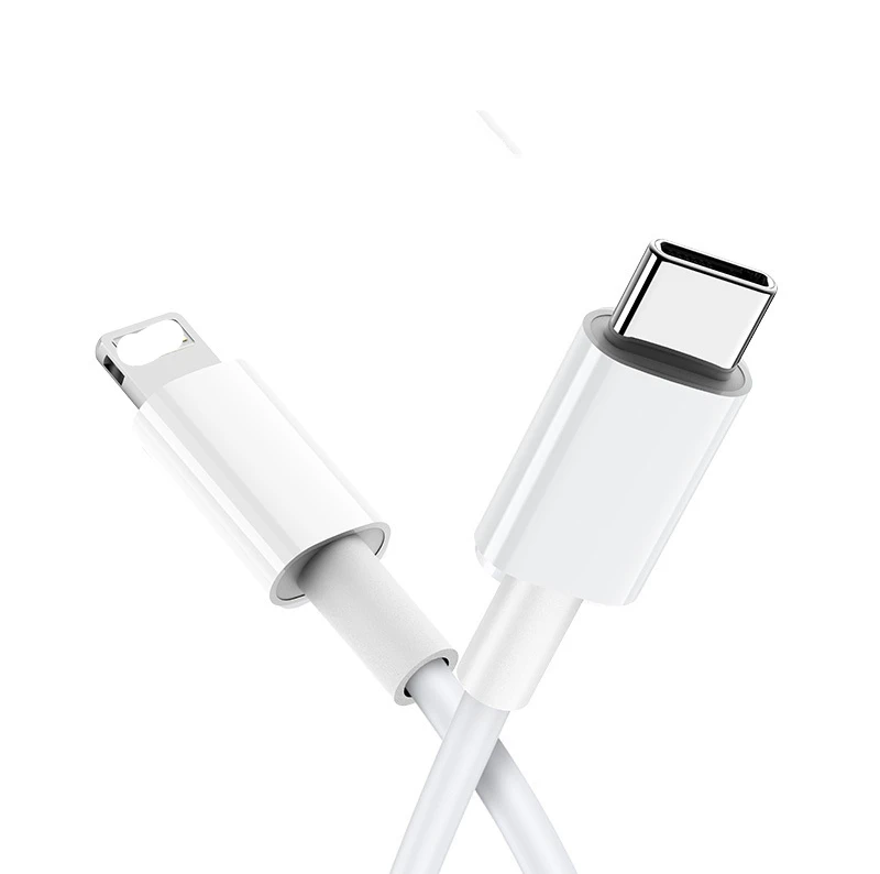 

Free sample USB C type c to Lighting cable data cable for iphone 13 cable, White