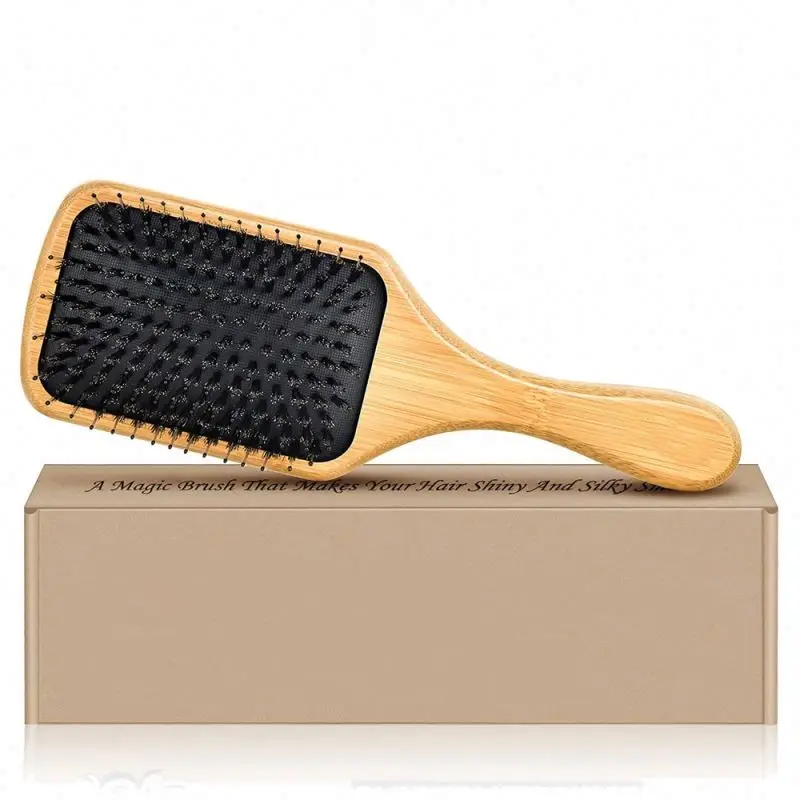 

Evo Conrad Sosoon Hairbrush Gold Soft Mans Nylon Boar And Pin Feature Mental Bristle Siena Paddle With Bristles Hair Brush