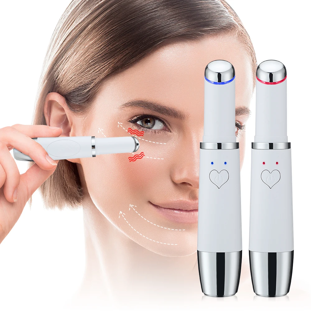 

Usb Charging Infrared Light Therapy Heating Anti Wrinkle Remover Eye Massage Device Eye Beauty Equipment