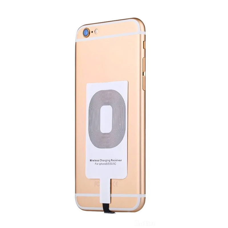 

Universal Charging Receiver Adapter Pad Coil with Micro Usb Type-c Fast Qi Wireless Charger Receiver For iPhone 6 7 Plus Samsung