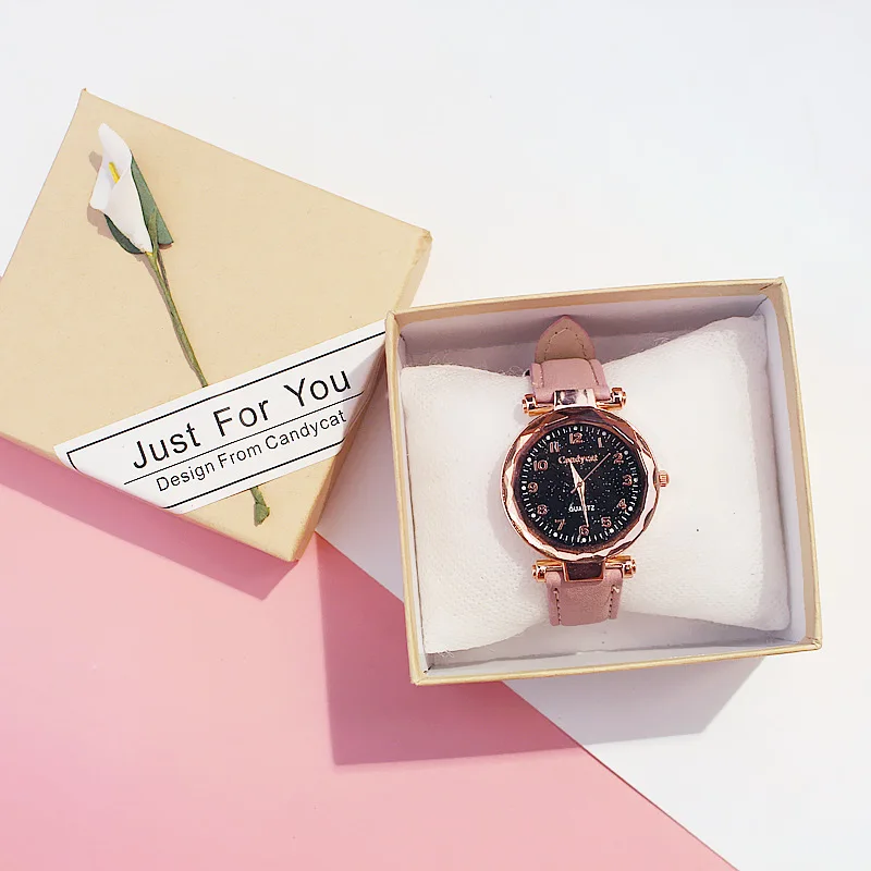 

Ins style luxury paper gift strap packaging watch box Gift for ladies, As shown in the picture