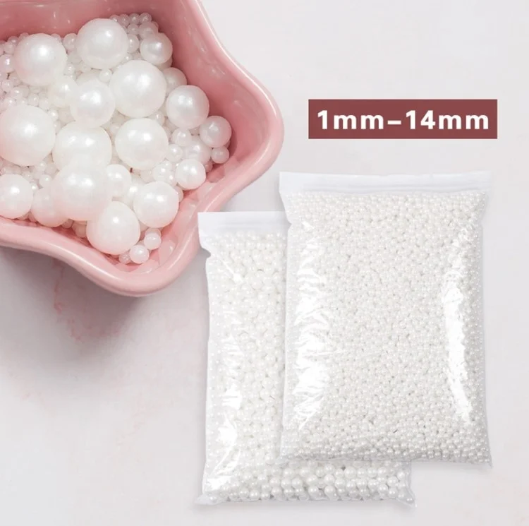 

Skytop Spinkle Cake Tools White Sugar Pearl Sweet Bakery Decoration Edible Pearl MIX Size 1MM 2.5MM 4MM 7MM 10MM 12MM14MM