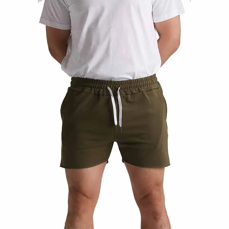 

Good Quality Athletic Personalized Custom Hiking Jogger Short SweatTrack Pants Shorts, Picture shown