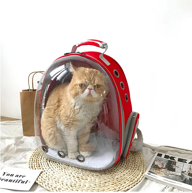 

Fashion Modern Capsule Travel Cage Pet Backpack Bubble Transparent Dog Pet Backpack