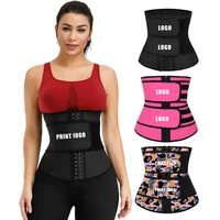 

Dropshipping Front 4 Rows Abdominal Compression Slimming Women Custom Waist Trainer Private Label