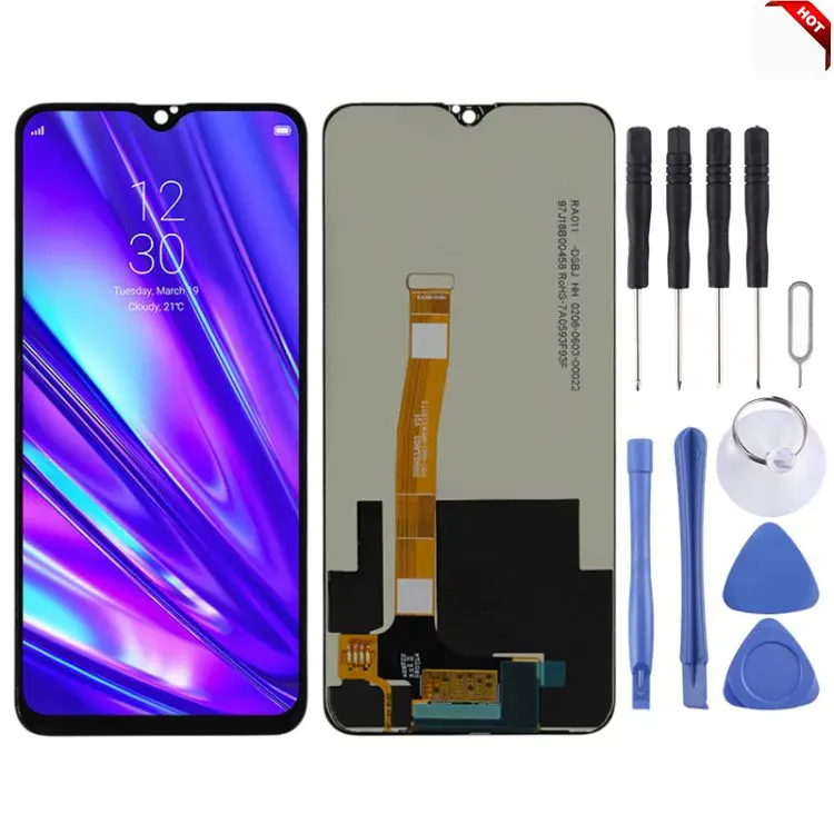

Original Lcd spare parts LCD display pantalla LCD touch Screen Digitizer Full Assembly for OPPO Realme 5 Pro / Realme Q A52