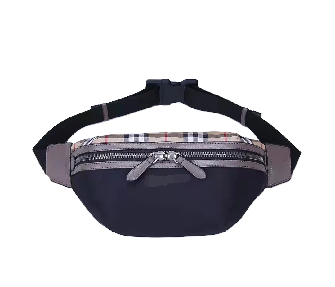 

BB new men's waist bag versatile simple luxury high-end leisure atmosphere lightweight large capacity men's bag