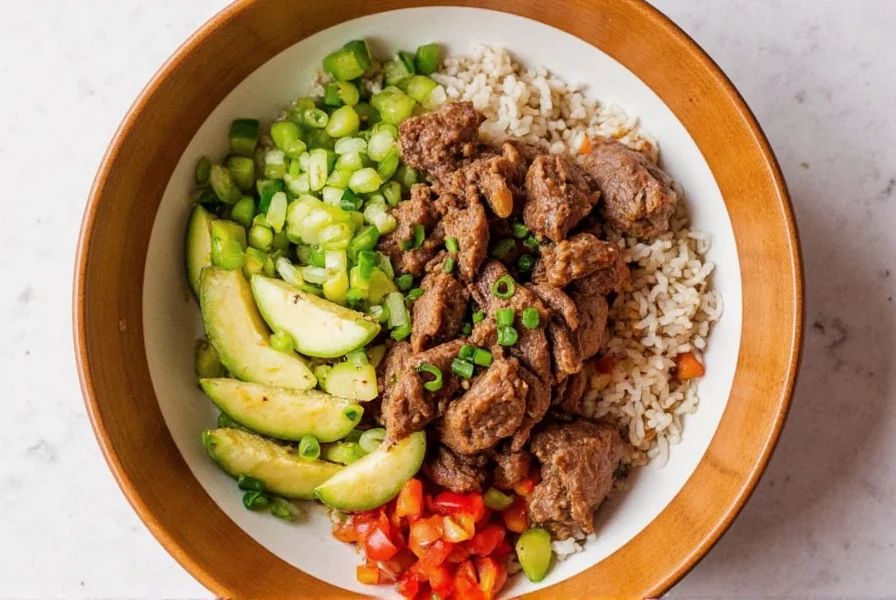 Perfect Beef and Pepper Rice Bowl Recipe - Quick & Flavorful