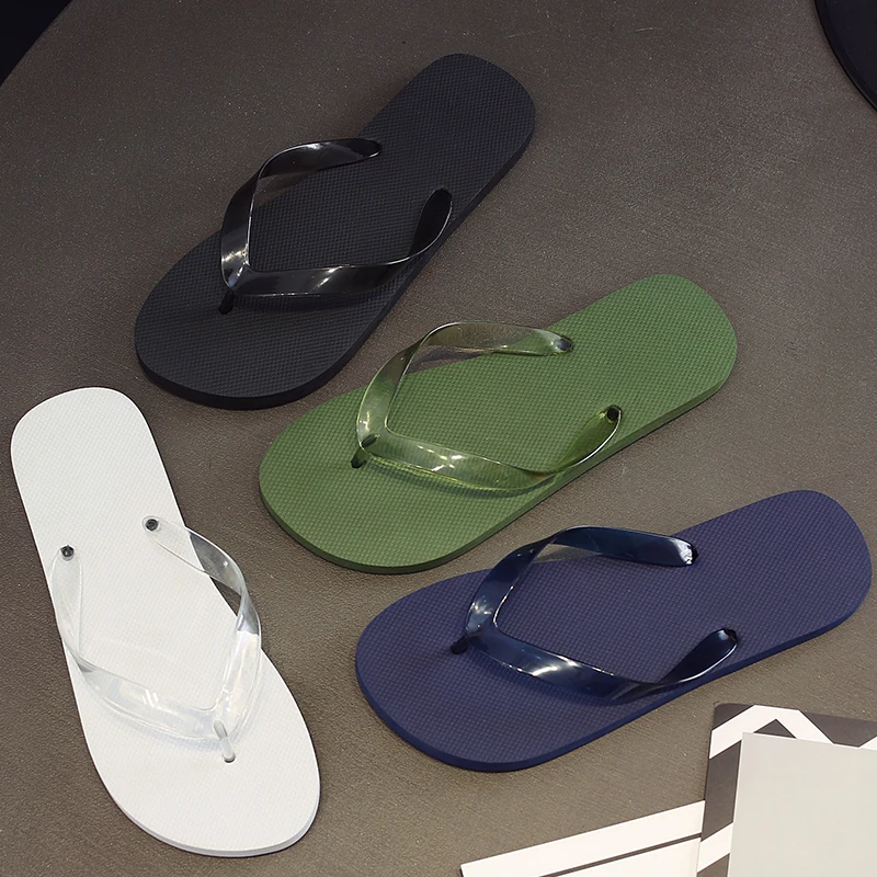 

Customized Logo Outdoor Summer Beach wholesale Hot Sales Men PVC strap Thong Casual Comfort Sport Flip Flops Flipflops