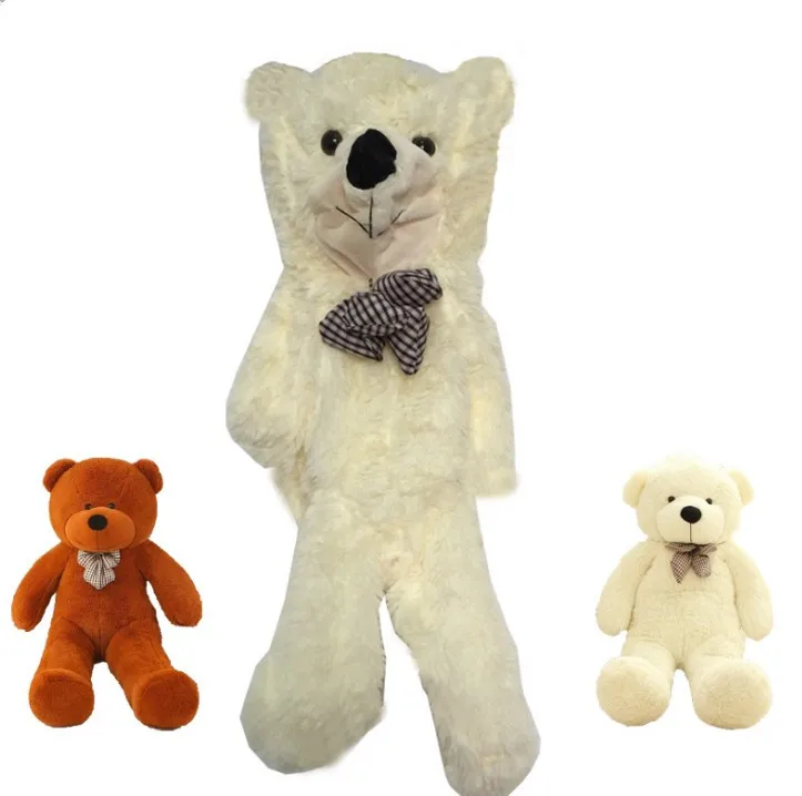 

Free sample unstuffed Giant teddy bear skins, Customized colour