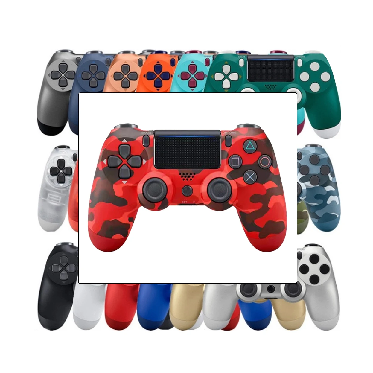 

22 colors custom joystick gamepad wireless gamepad PS5 controller 1:1 PS4 BT wireless controller