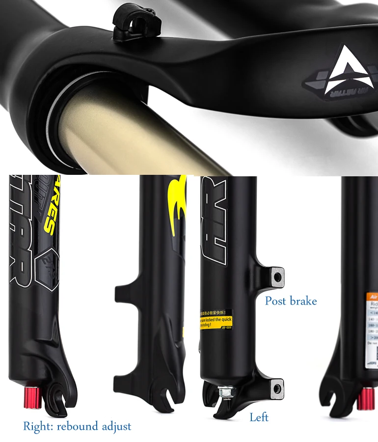 Popular Suspension Fork Oil Fork Mountain Bike Alloy Suspension Forks