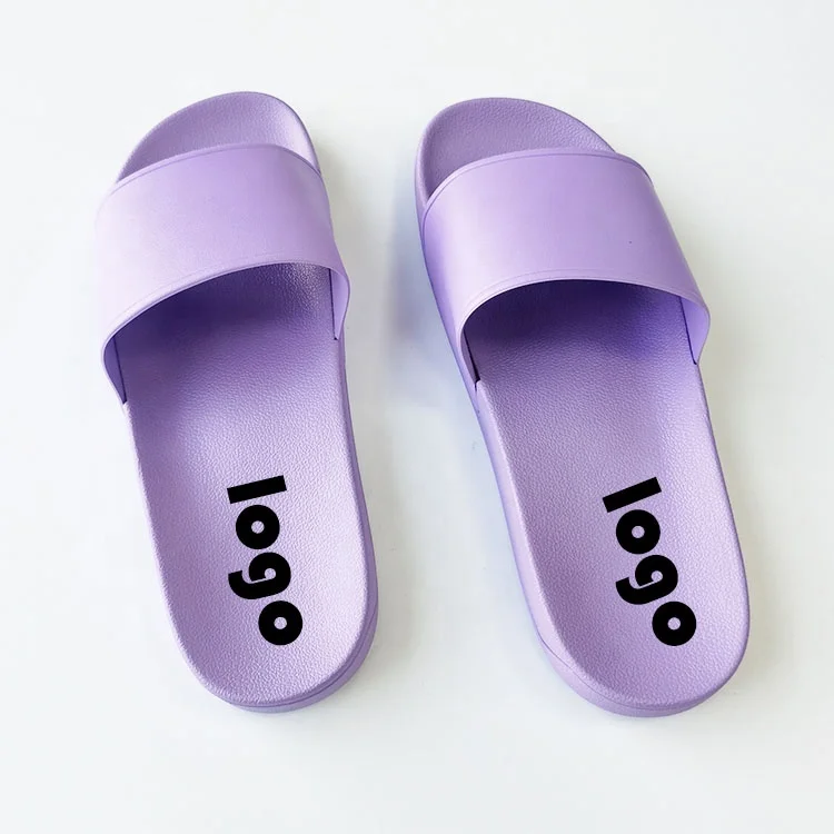 

Wholesale young slippers Latest custom logo female slide slipper fancy teenager girls Soft sole sandals Causal slippers