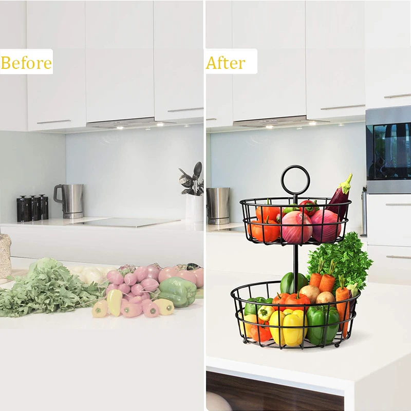 

High Quality Good Selling Multi-layer Movable Food Vegetable Kitchen Fruit Storage Rack
