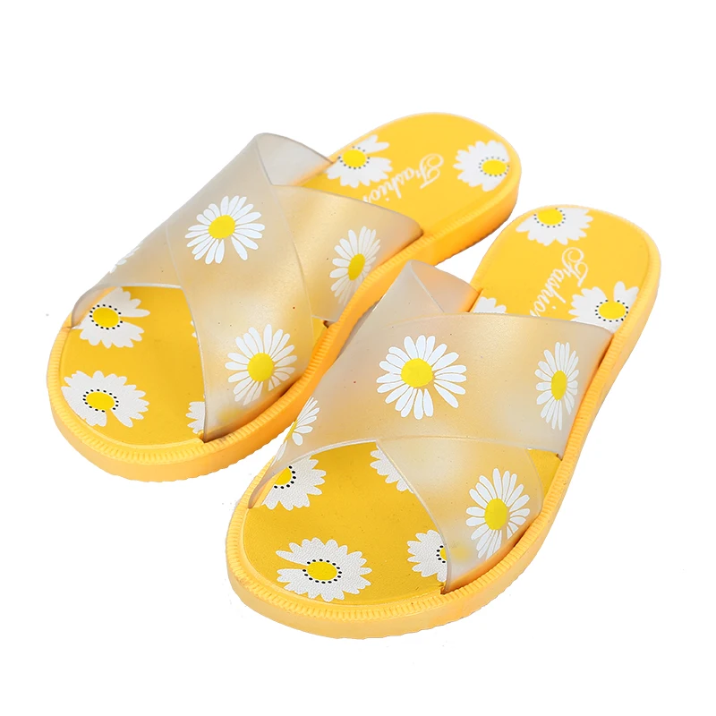 

Daisy Slippers for Women Summer for Women Flat Slipper Fashion Flower Slippers For Women, 3 colors