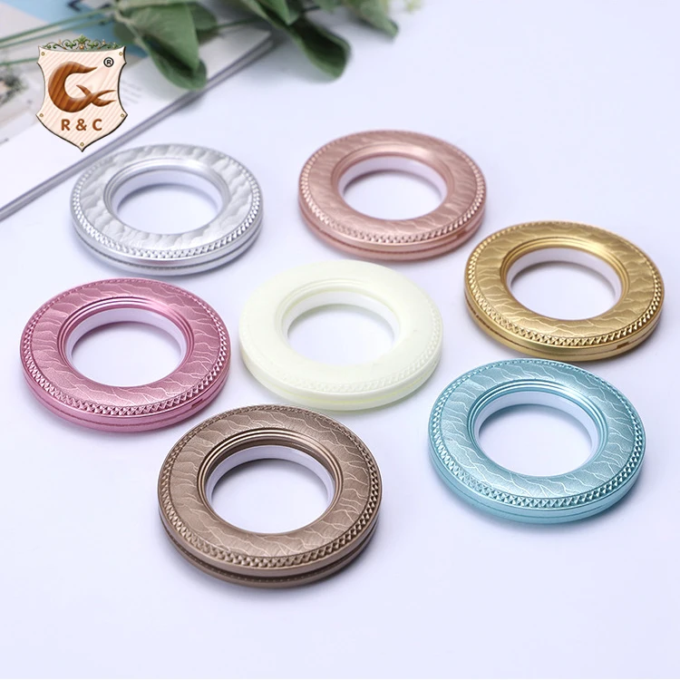 

R&C 2021 Wholesale Cheap Curtain Ring Roman Ring, Fashionable And Simple Home Office Curtain Ring Curtain Eyelet/