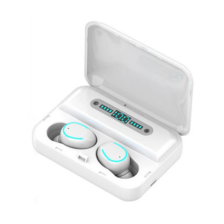 

LCD Display Wireless Earbuds True Wireless Headphone Handfree Headset
