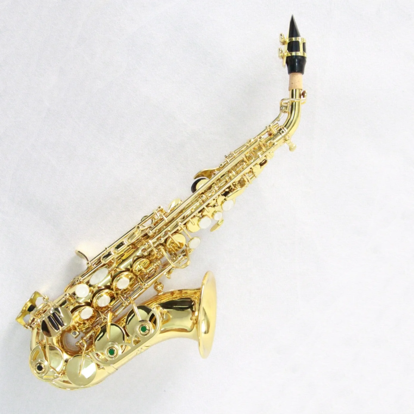 

Musical Instrument Bb Tone Curved Soprano Sax Soprano Saxophone