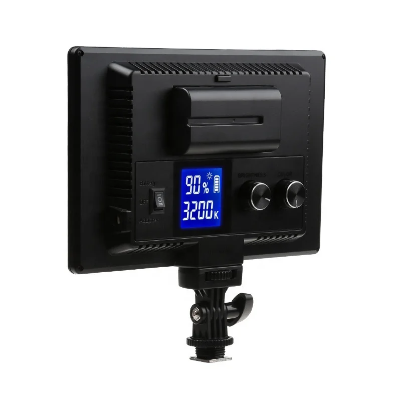 

Led Panel Video Lighting Professional Battery Photography Studio Light Camera For youtube Led Photo Studio Light, Black