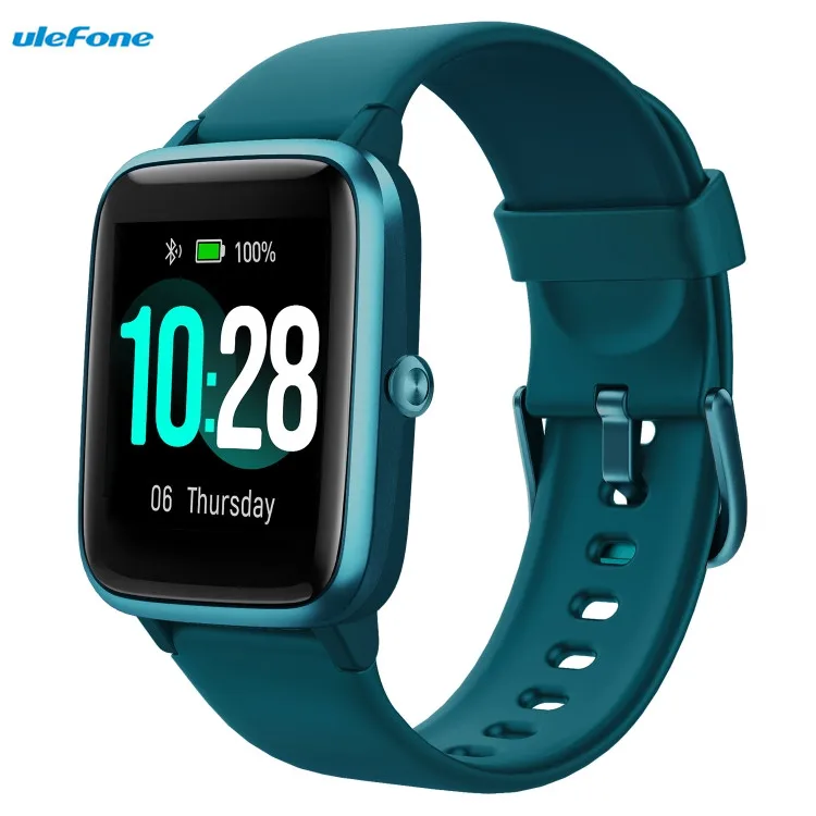 

2021 Dropshipping Ulefone Watch 5ATM Water Resistant Smart Watch 1.3 inch TFT Touch Screen Fitness Sports Reloj Inteligente