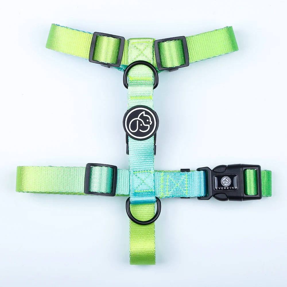 

Wholesale Pet Safety Vest For Dogs Gradient Colors Nylon Dog Harnesses