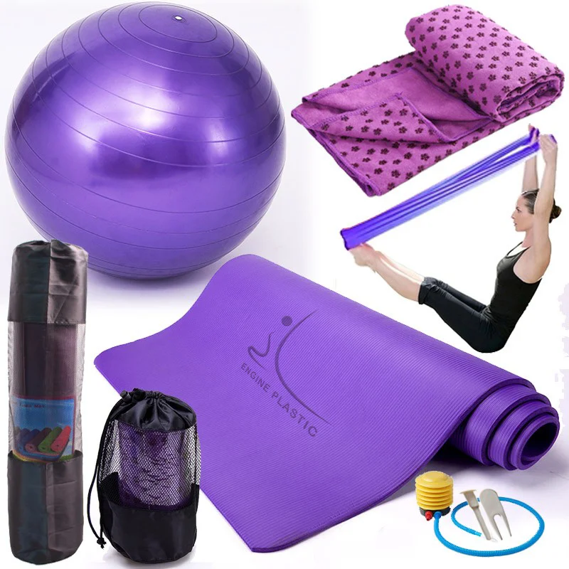 

ENGINE TPE Thick Cheap High Quality Non Slip Thick Soft Exercise ECO Friendly Yoga Mat Set, Customized